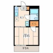 リーベマルサン Bの間取り画像