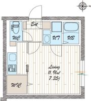 quador noie 池下の間取り画像