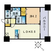 ビエラコート博多駅前の間取り画像