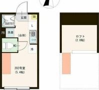 カーサ エスト 小岩の間取り画像