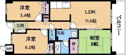 バウムドルフの間取り画像