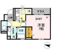 アビタシオン明大前の間取り画像