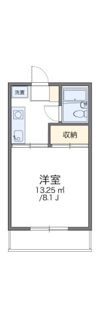 レオパレス山際の間取り画像