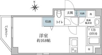 Dreamia上野御徒町の間取り画像