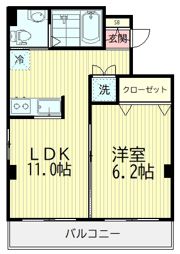 ハイツ志摩の間取り画像