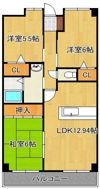 エクセレントリッチ伊崎の間取り画像