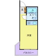 メゾン余丁町の間取り画像