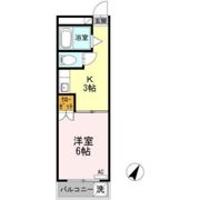 第1パークサイドマンションの間取り画像