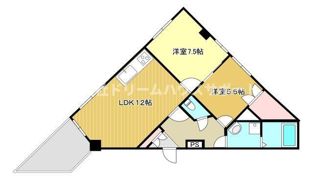 三浦郡葉山町堀内 375 貸マンションの間取り画像