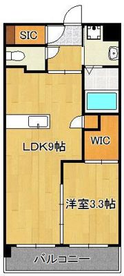 アミュゼ西小倉の間取り画像