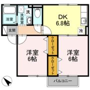 パークハイム古市 A棟の間取り画像