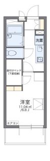 レオパレスオリーブの間取り画像