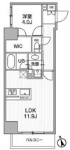 シーズンフラッツ浅草言問通りの間取り画像
