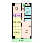 ユーコート豊中の間取り画像