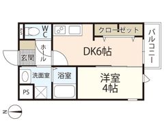 Glycine Court長束の間取り画像