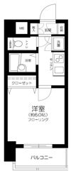 パレステュディオ五反田駅前の間取り画像