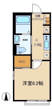 ル・フレール原町Ⅱの間取り画像