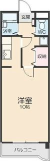 レストポイント園山の間取り画像