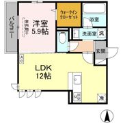 Asakawa1の間取り画像