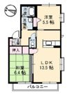 ボナールWESTの間取り画像