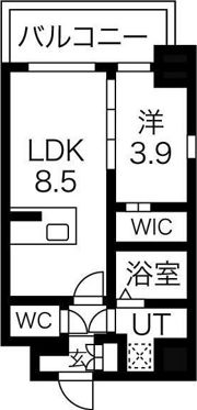 エスリードレジデンス梅田マークスの間取り画像