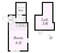 ユナイト矢向サロモンの間取り画像