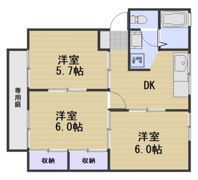 ラディッシュタウン撫川 Bの間取り画像