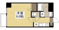 月光 岡山市役所前の間取り画像