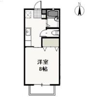 コスモス・インハイツAの間取り画像