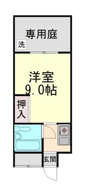シルバーハイツ御影の間取り画像