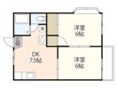 湯浅コーポA棟の間取り画像