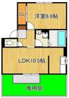 ペルル黒崎の間取り画像