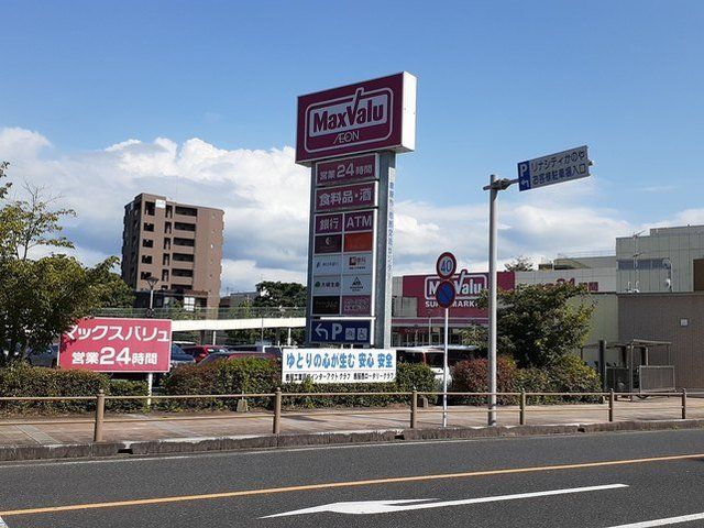 マックスバリュリナシティかのやまで1300m