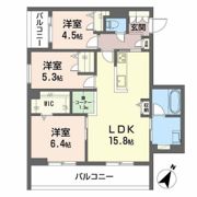 Ecrage Takasuの間取り画像
