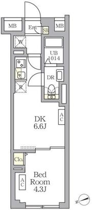 SOLASIA residence荻窪の間取り画像