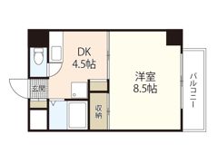 モーニングパークの間取り画像