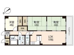 エクスアーバン己斐の間取り画像