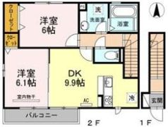 エスペランス・円上の間取り画像