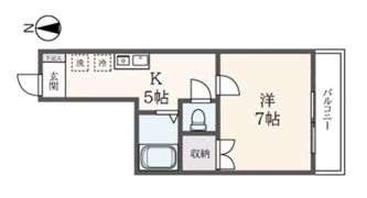 メゾンプライム富士見ヶ丘の間取り画像