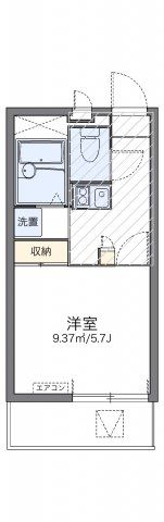 レオパレスオネスティⅢの間取り画像