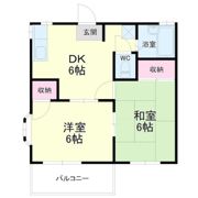 シャロム・Fの間取り画像