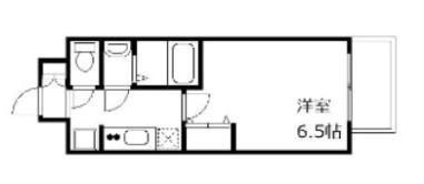 ゼオン大阪EASTの間取り画像