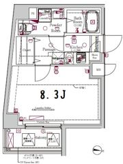 XEBEC池上Ⅲの間取り画像