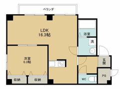 ラビオン所沢の間取り画像