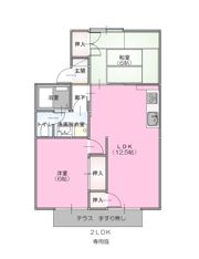 瀬戸ハイツA棟の間取り画像