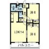 アベニュー山室の間取り画像