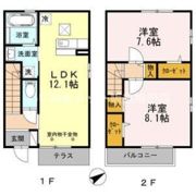 セジュール姫島Ⅲの間取り画像