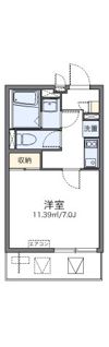 レオネクストアンビシャスVIGの間取り画像