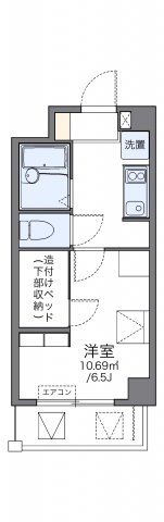 レオパレス道頓堀の間取り画像