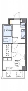 レオパレス道頓堀の間取り画像